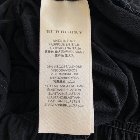 Burberry London Stretch Knit Top Ruching Detail - Picture 6 of 8
